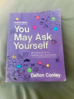 You May Ask Yourself book