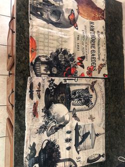 Gothic style pillow case covers: set of 4 -17” x 17”