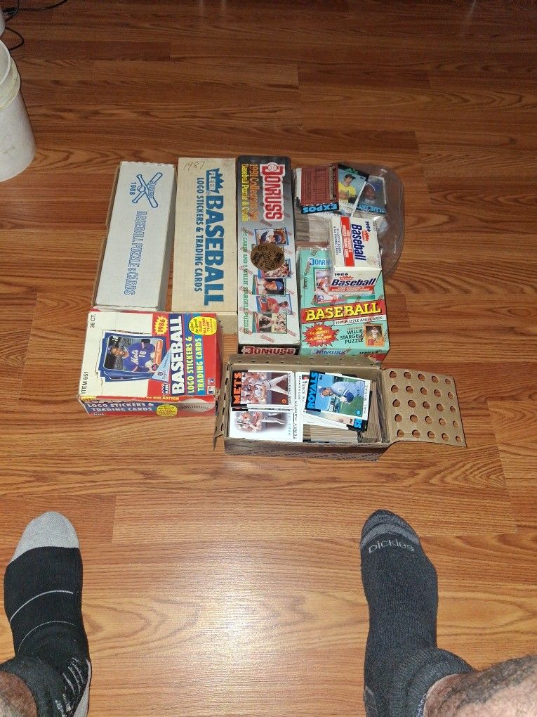 Baseball and sports cards