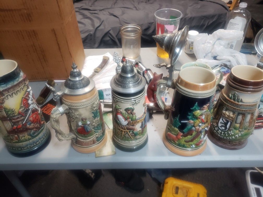 German Beer Steins