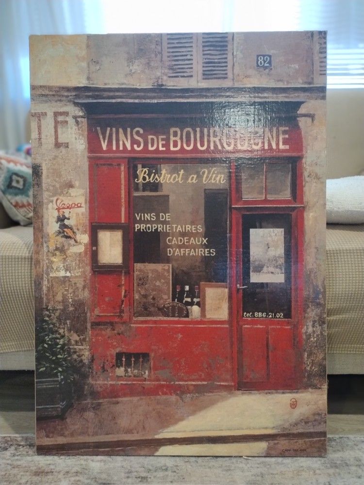 VINS de BOURGOGNE Canvas