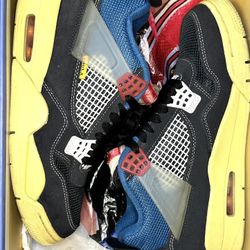 Size 6.5 Men’s/8 Women’s Air Jordan 4 Union Off Noir DC9533 001