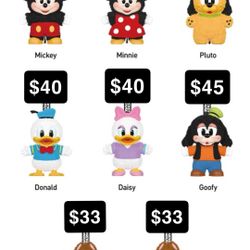 Mickey Family Plushies 