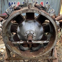 Two Guiberson Radial Engines