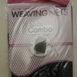 Magic Collection No. 22402BLA, Black Deluxe Invisible Weaving Nets 2pcs, NEW
-Last ONE
