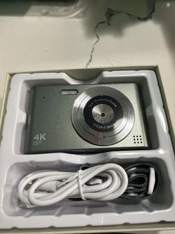 New VYNCS Kids Digital Camera 1080P 4K – 64GB, 16X Zoom, Purple