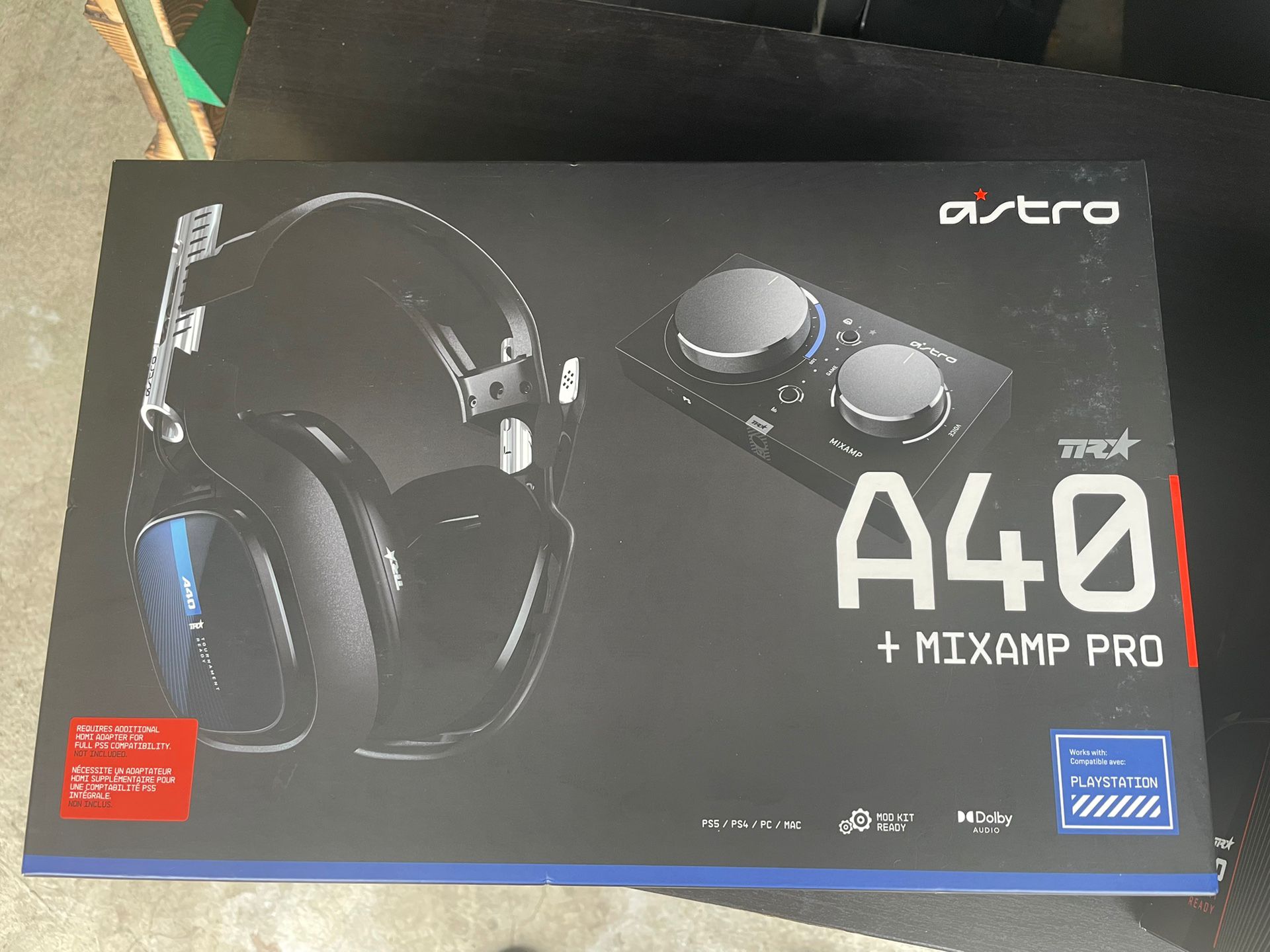 Astro A40 Pro And Mix Amp- Play Staion