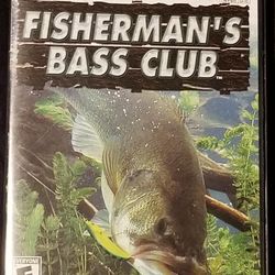 Fisherman's Bass Club PS2 Playstation 2 Game USED