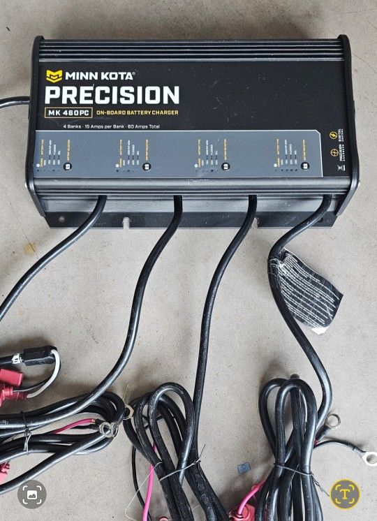 Battery Charger 4 Bank 15 Amp