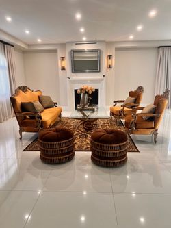 Baroque Living Room Furniture Set