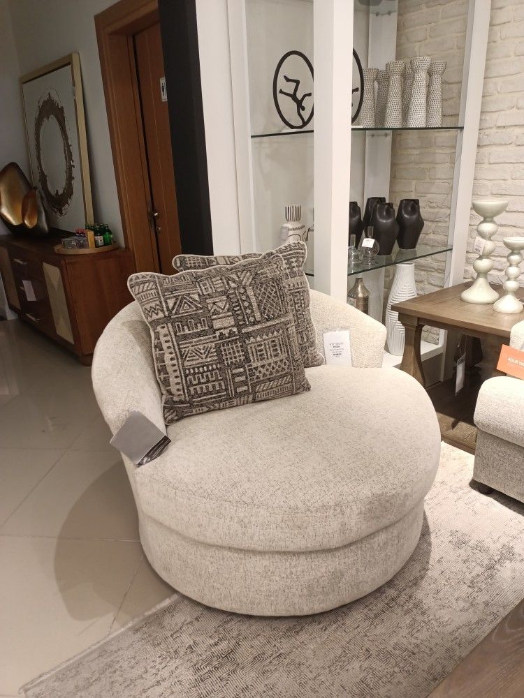 Soletren Stone Accent Chair$10 Down Payment And Financing Available