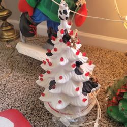 Ceramic Christmas Atlantic Mold  Vintage