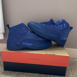 Air Jordan 12  Deep Royal Blue