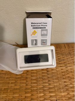 Shower cell phone holder