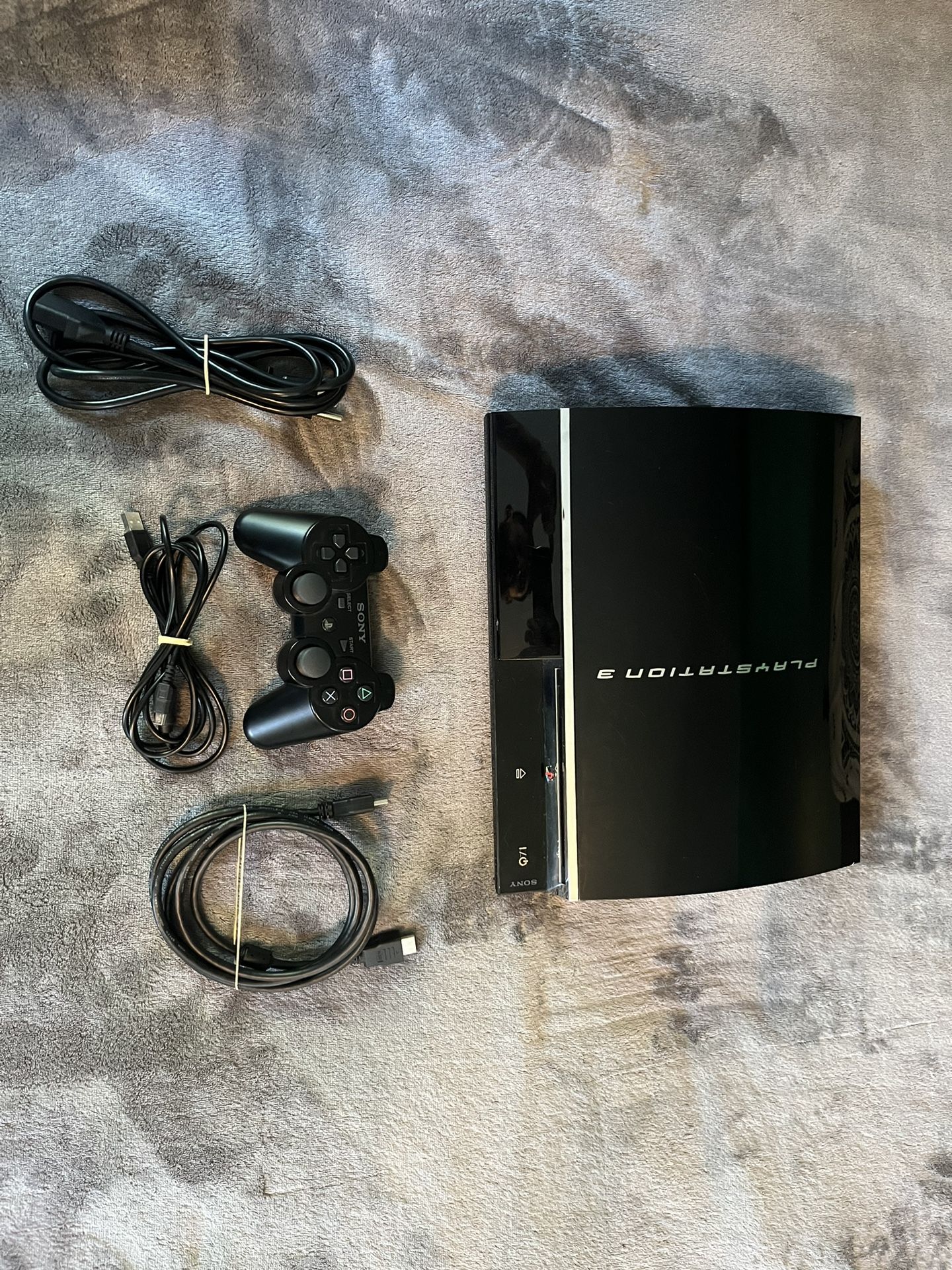 PS3 Backwards Compatible (RARE) (Plays PS2 Games) (Model CECHE01) (80GB)
