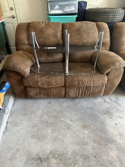 All Recliners. + Coffee Table And Table Lamps. All For $700 obo