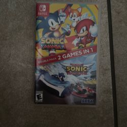 Sonic Mania And Sonic Team Racing