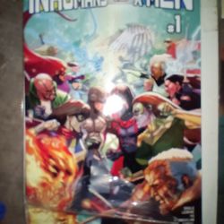 Inhumans vs. X-Men" is a Marvel Comics crossover event written by Charles Soule and Jeff Lemire, with art by Leinil Francis Yu, and others
