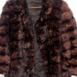 Mink Coat Size M 