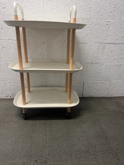 3-Tier Rolling Storage Cart with Handles