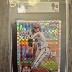2023 Topps Chrome XFractor - Zac Gallen SGC 9