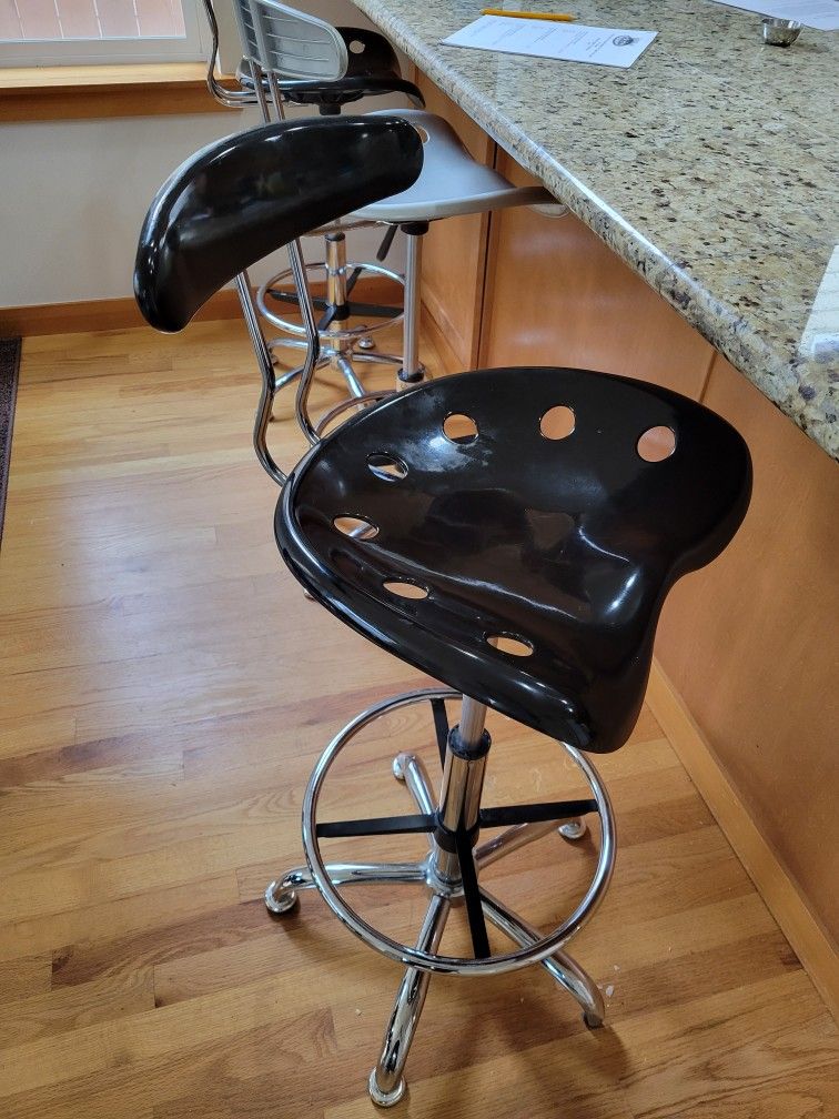 Bar Stools, Adjustable Height