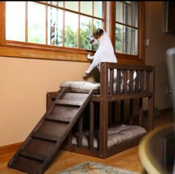 Dog bed platform/ lookout bed