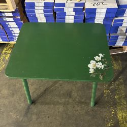 Green Table ; Trades Alright ; Negotiable 