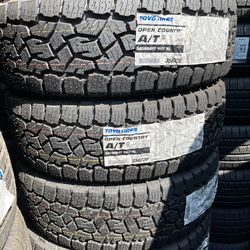 New Toyo 245/65R17 All Terrain Tires