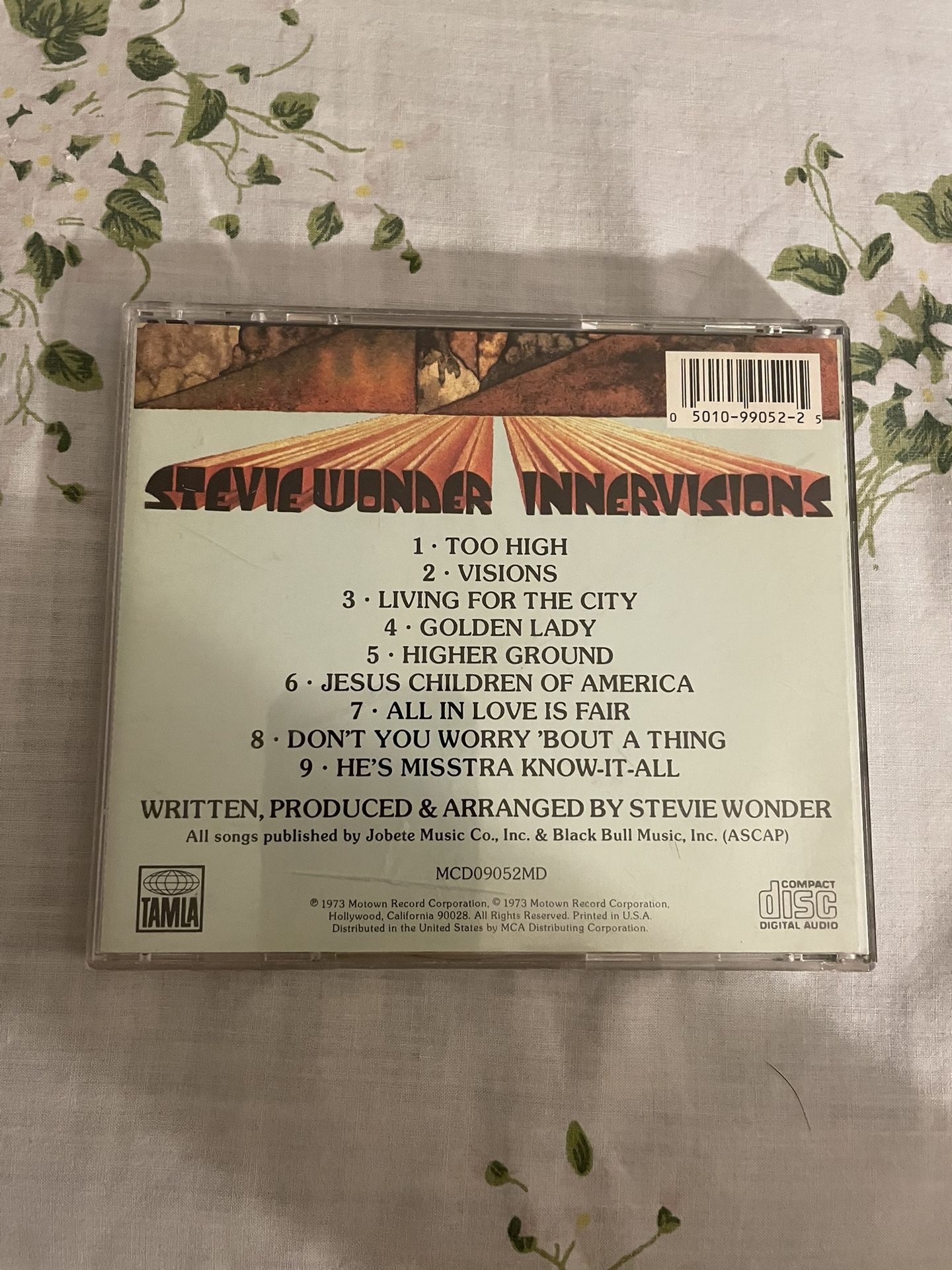 Cd Stevie Wonder Innervisions Bogo