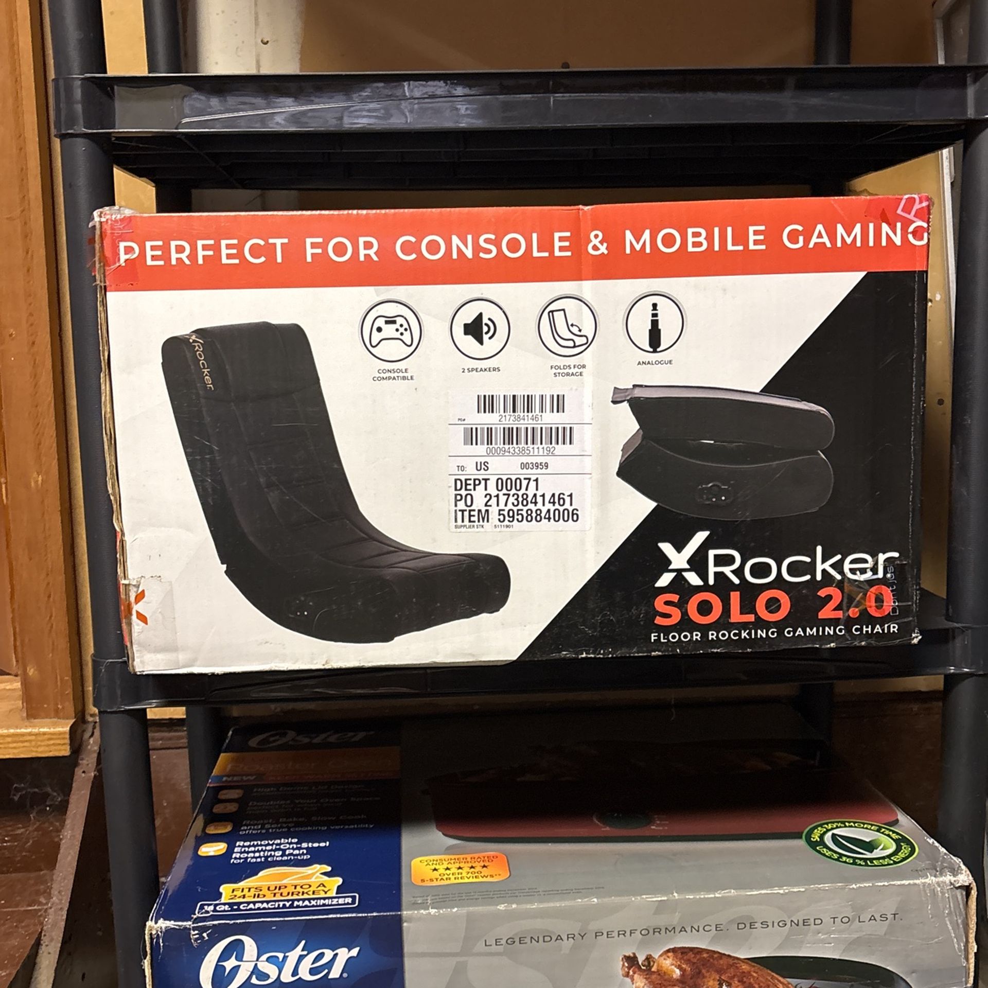 Floor Rocking Gaming Chair 
