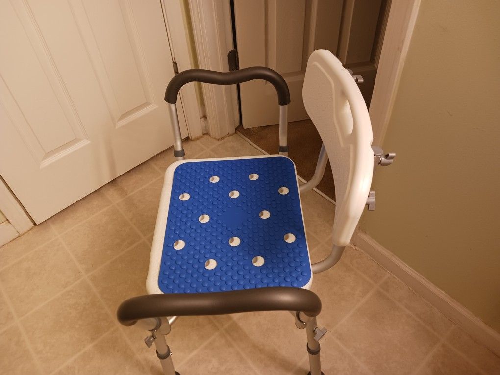SHOWER CHAIR WITH RACKREST