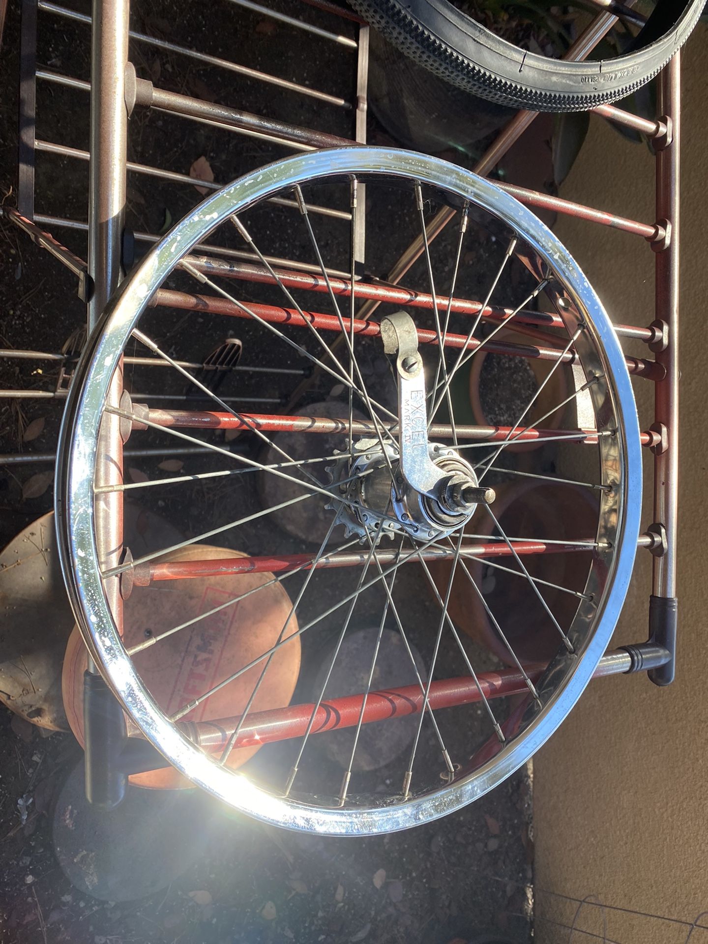 Old School BMX Muscle Bike Rear Coaster Wheel