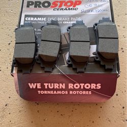  2013 Lexus GX 350 Rear Brake pads 