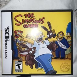 Simpsons Nintendo DS Game