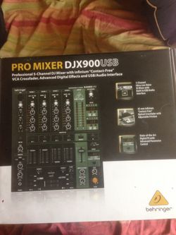 PRO MIXER DJX900USB