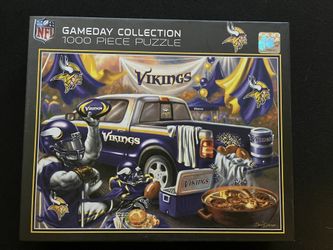 Minnesota Vikings NFL Game Day Collection 1000 Piece Puzzle (New in Box)