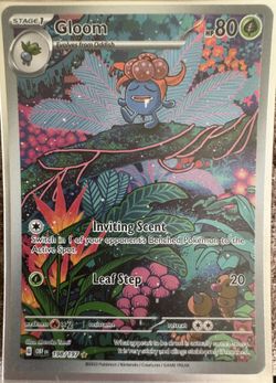 Gloom Pokémon Card 
