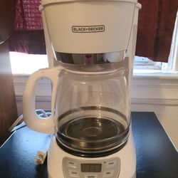 A Black Decker Coffee Machine In an excellent Condition 