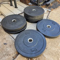 Olympic Bumper Plate Set