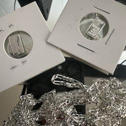 Silver goodies - new necklaces, bracelet & 2 small silver bars