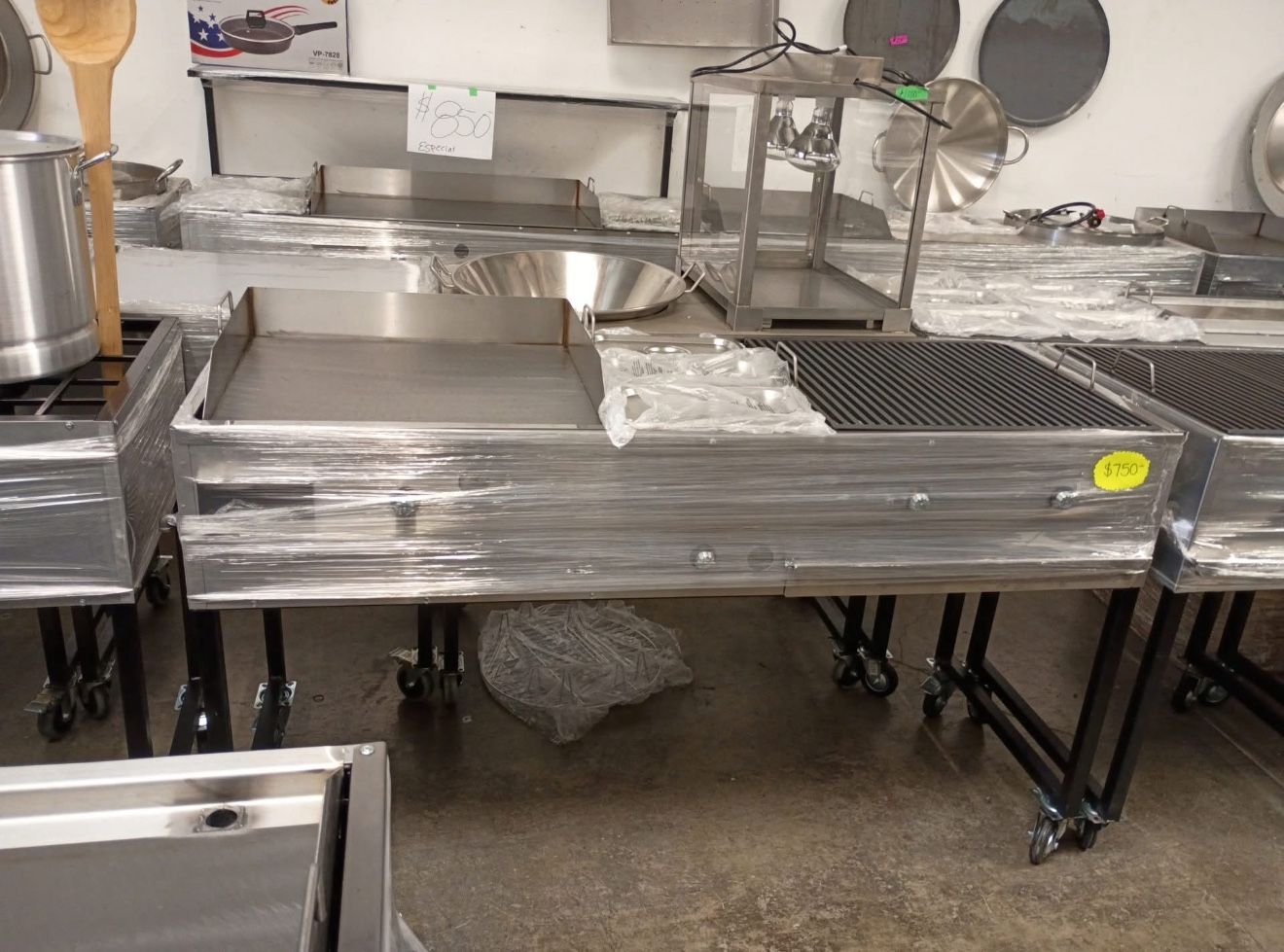 Catering Cart/ Farmers Market Grill/ Taco Cart/ Plancha I Para Manter Comida Caliente