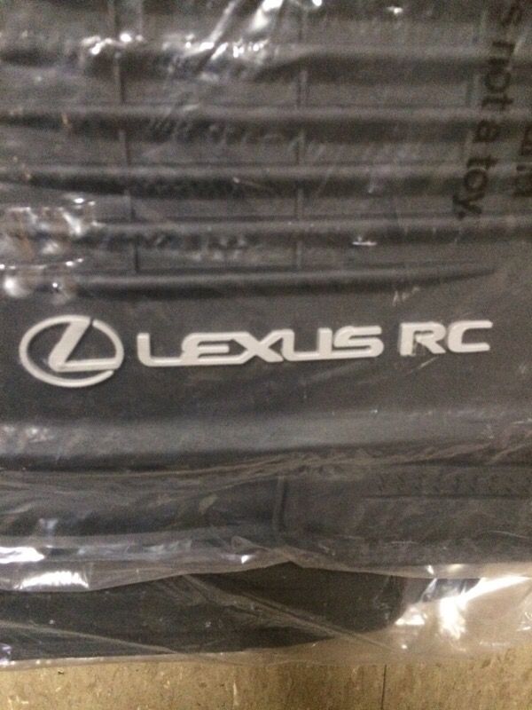 Lexus RC350 all weather floor mats AWD 2015 to 2018