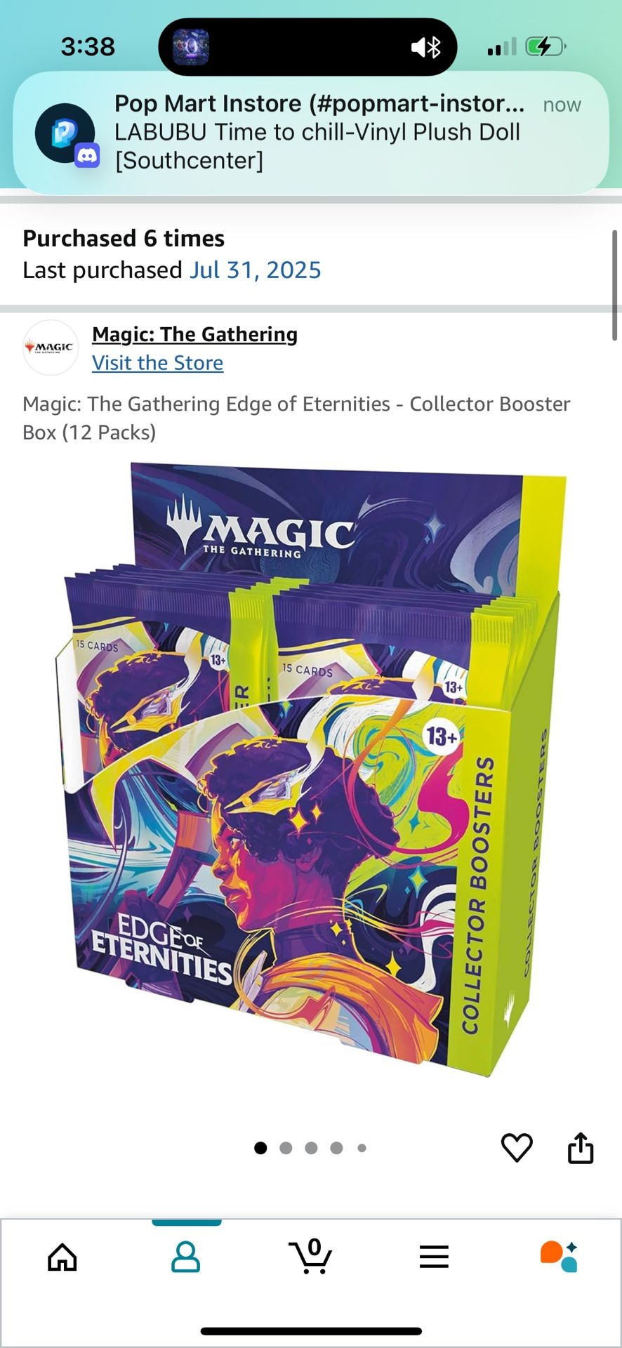edge of eternities collector booster box Amazon.com: Magic: The Gathering Edge of Eternities