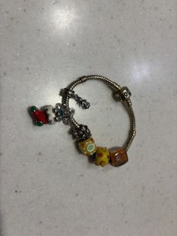 Pandora Bracelet With Charms