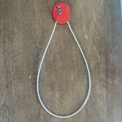Combination Locks $2 Colors Ava: Red, Black, Gray