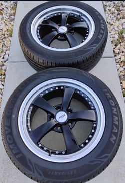 17” TSW Wheel-Set with tires size 235/55/17