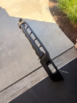 Front Bumper Cover Matte Black