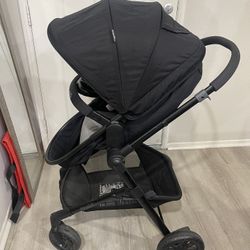 Evenflo Pivot Travel System Stroller With Infant Car Seat 