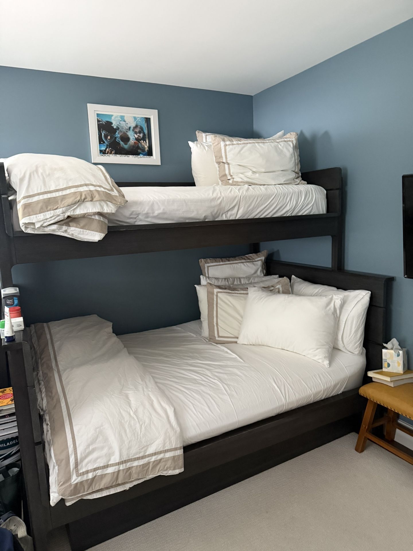 Bunk Bed Twin/full From Land Of Nod / Crate And Barrel